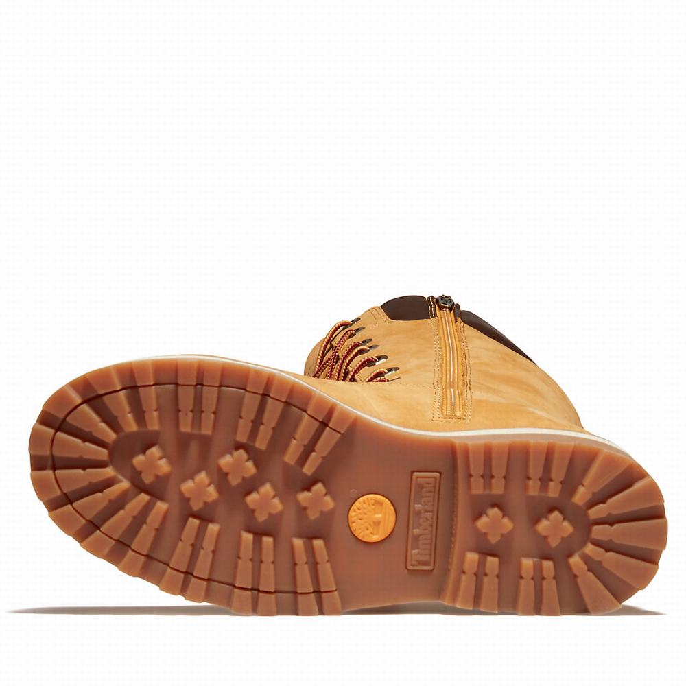Dětské Zimní Boty Timberland Courma Vysoké Winter Žluté | TI60542-591