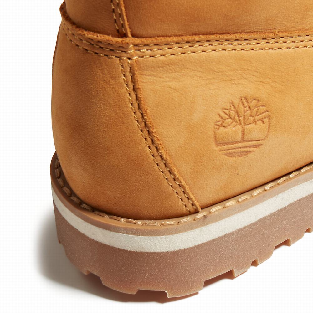 Dětské Zimní Boty Timberland Courma Vysoké Winter Žluté | TI60542-591