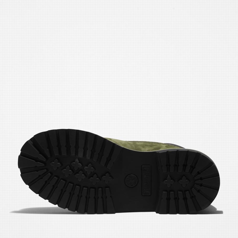 Dětské Zimní Boty Timberland Premium 6-Inch Waterproof Tmavě Zelene | TI01742-532