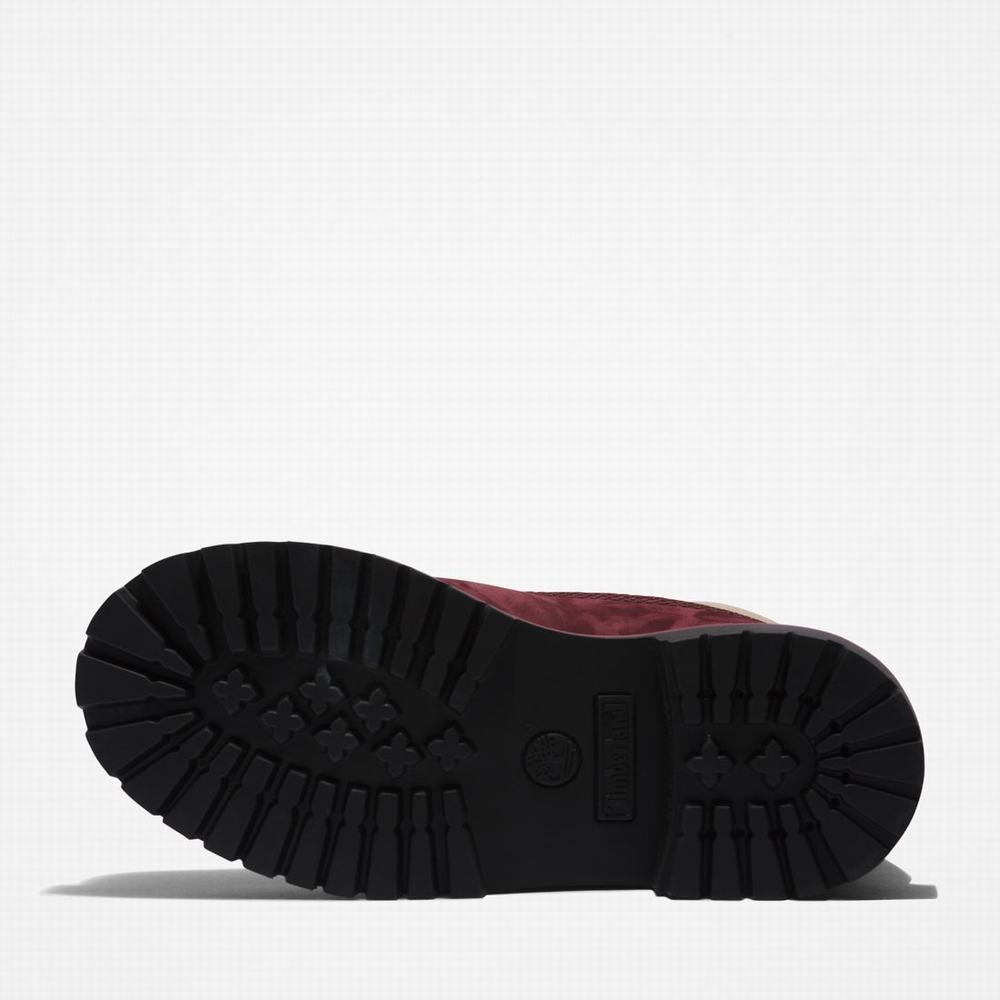 Dětské Zimní Boty Timberland Premium 6-Inch Waterproof Vínové | TI07392-095