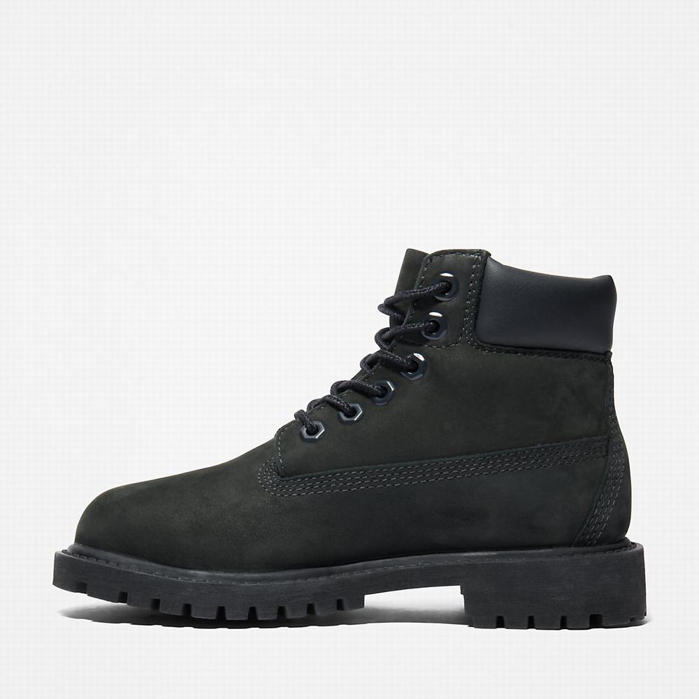 Dětské Zimní Boty Timberland Premium 6 Inch Černé | TI20398-958