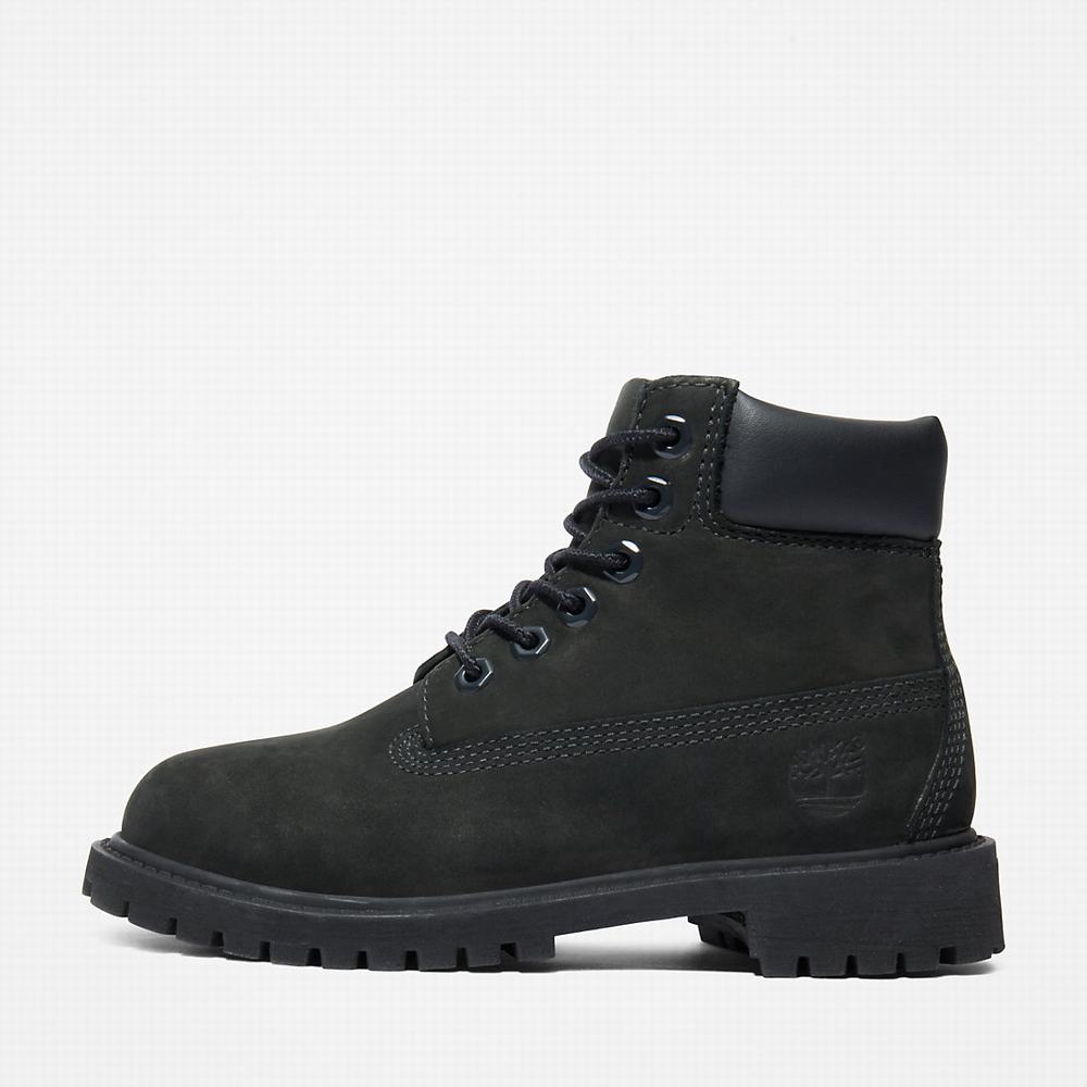 Dětské Zimní Boty Timberland Premium 6 Inch Černé | TI20398-958