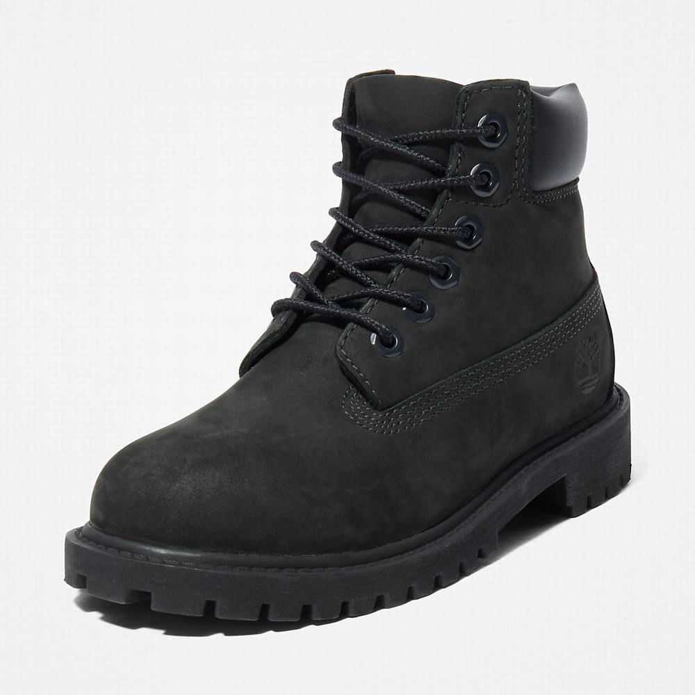 Dětské Zimní Boty Timberland Premium 6 Inch Černé | TI20398-958