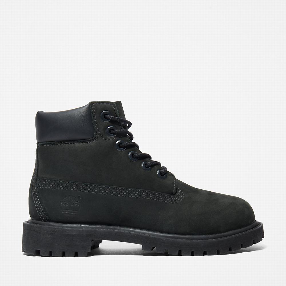 Dětské Zimní Boty Timberland Premium 6 Inch Černé | TI20398-958