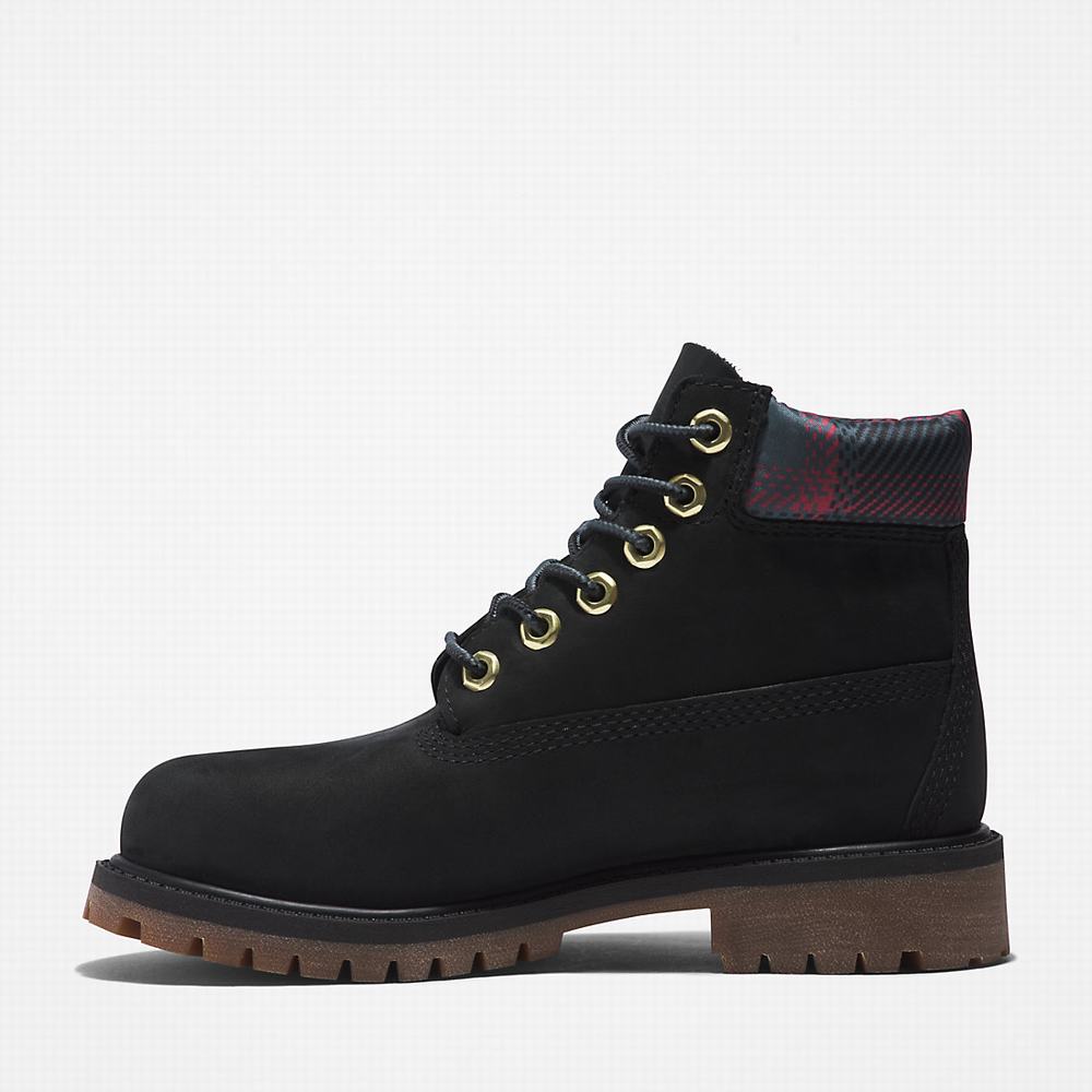 Dětské Zimní Boty Timberland Premium 6 Inch Černé | TI24965-714