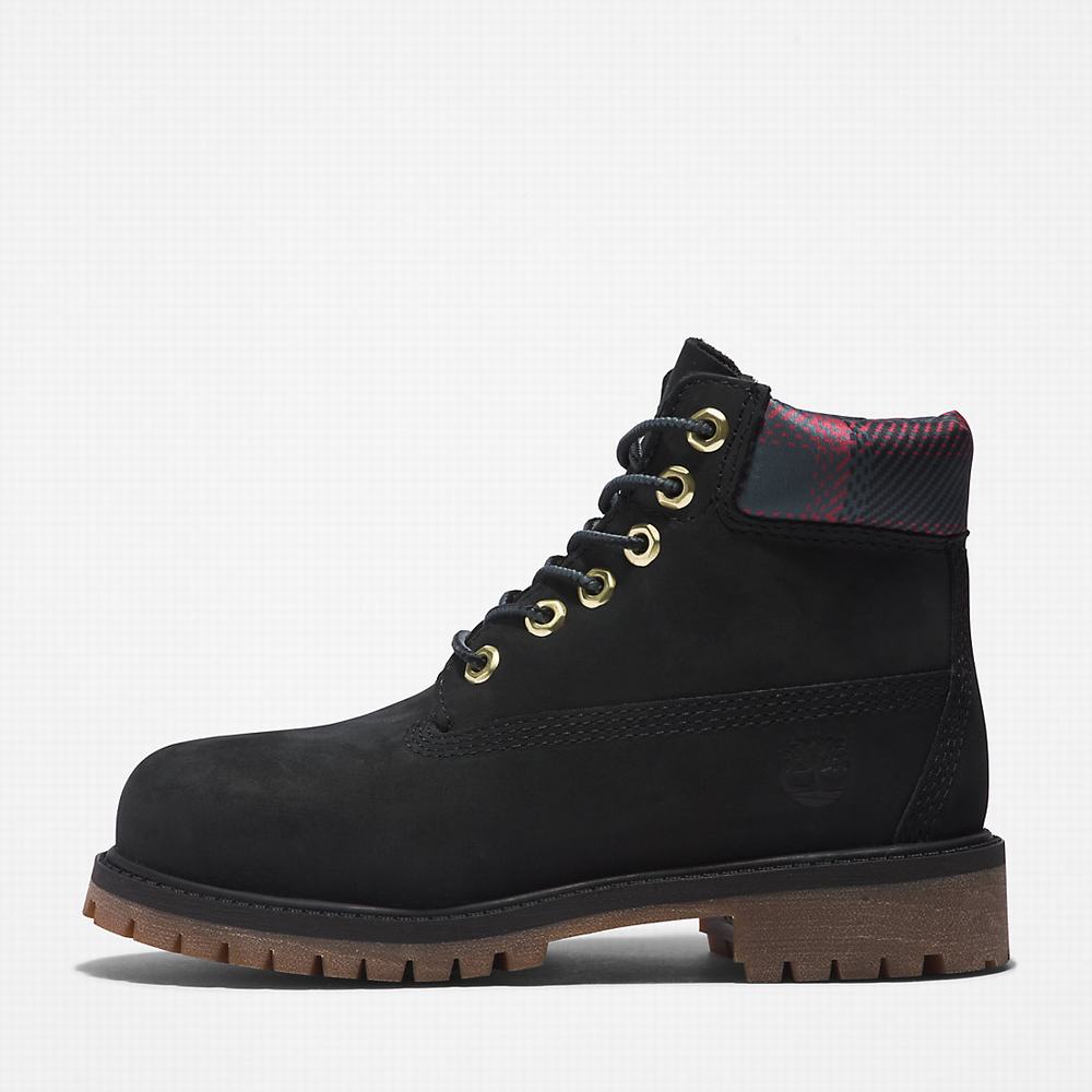 Dětské Zimní Boty Timberland Premium 6 Inch Černé | TI24965-714