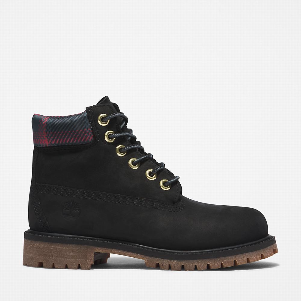 Dětské Zimní Boty Timberland Premium 6 Inch Černé | TI24965-714