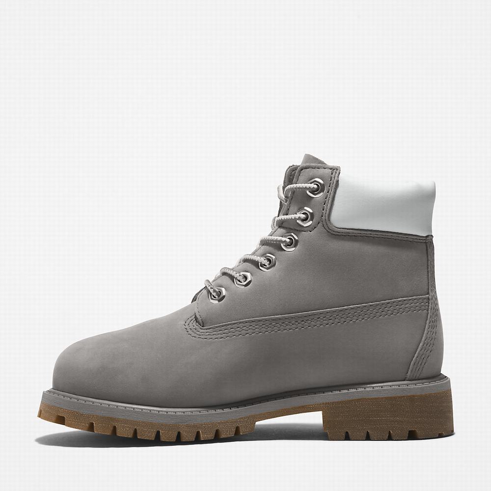 Dětské Zimní Boty Timberland Premium 6 Inch Šedé | TI39421-932