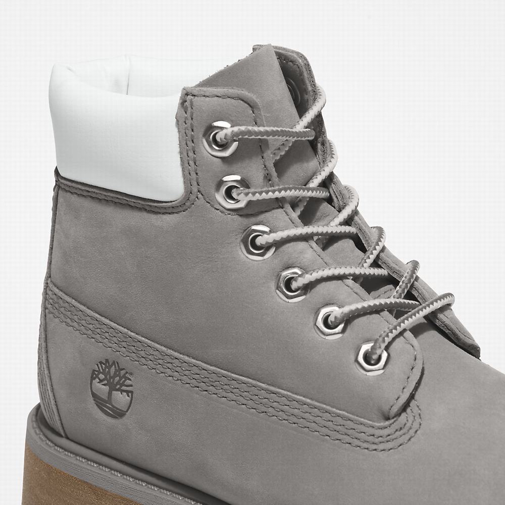 Dětské Zimní Boty Timberland Premium 6 Inch Šedé | TI39421-932