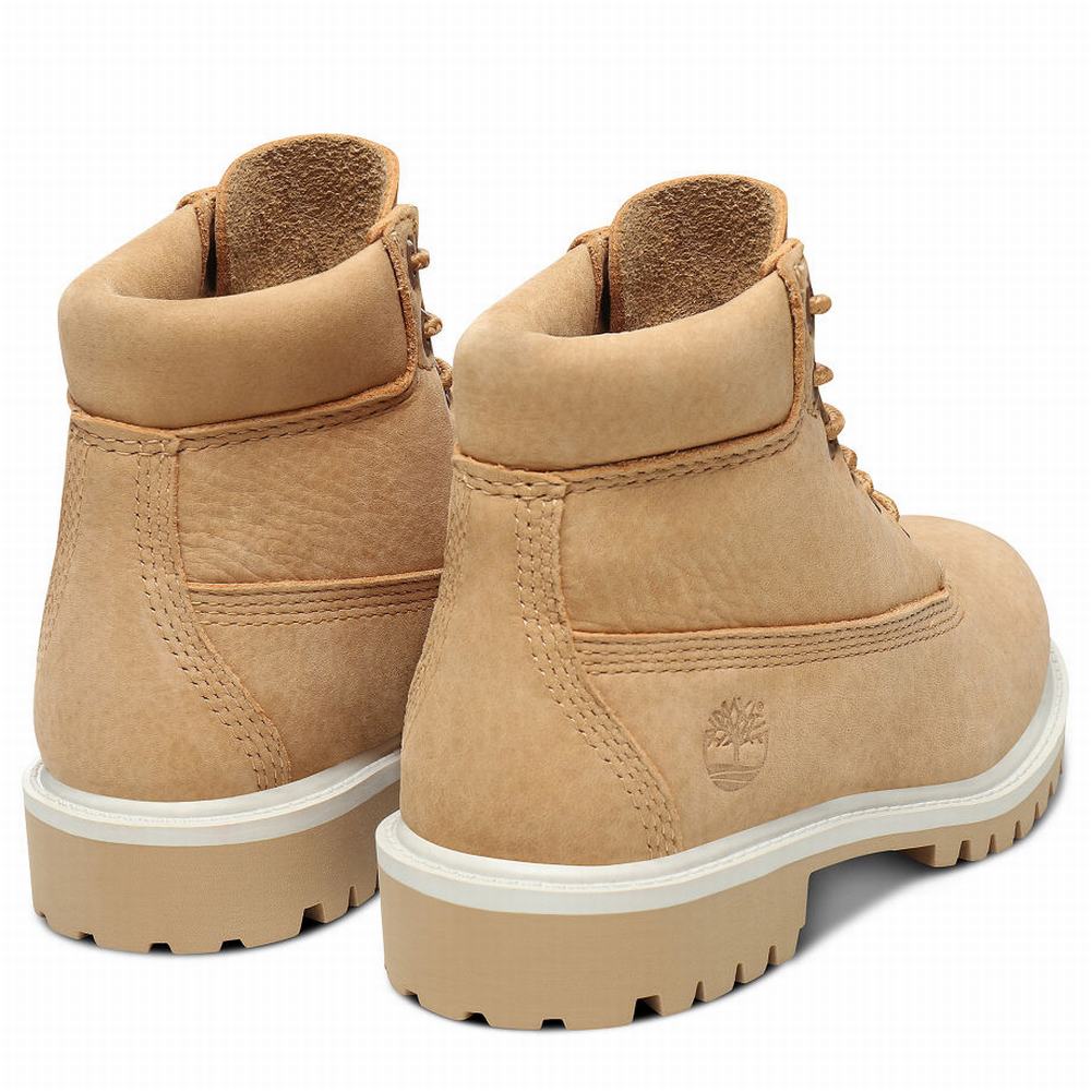 Dětské Zimní Boty Timberland Premium 6 Inch Béžový | TI43087-432