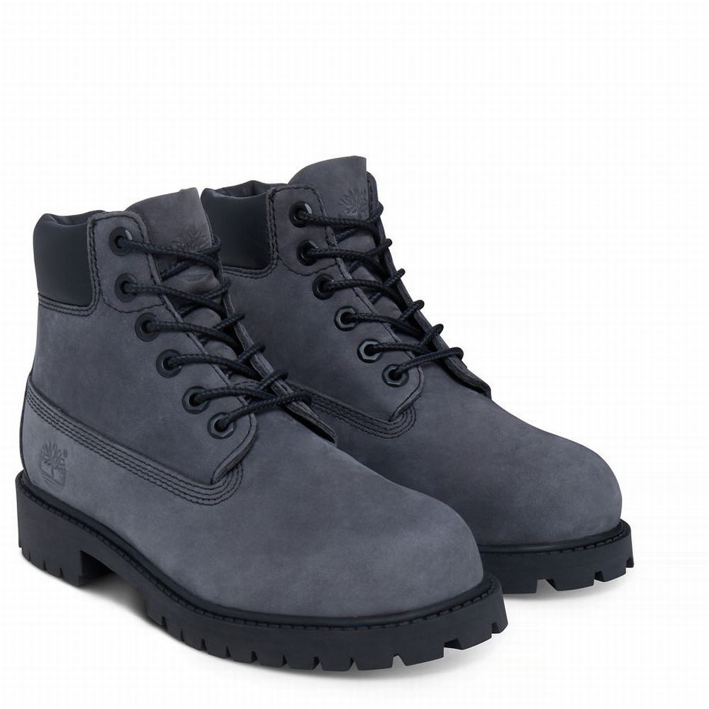 Dětské Zimní Boty Timberland Premium 6 Inch Šedé | TI56872-019