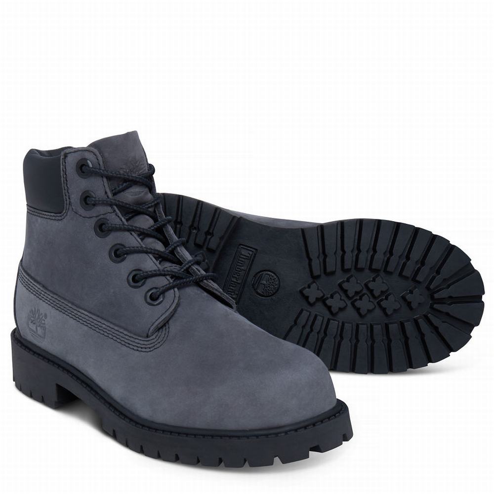 Dětské Zimní Boty Timberland Premium 6 Inch Šedé | TI56872-019