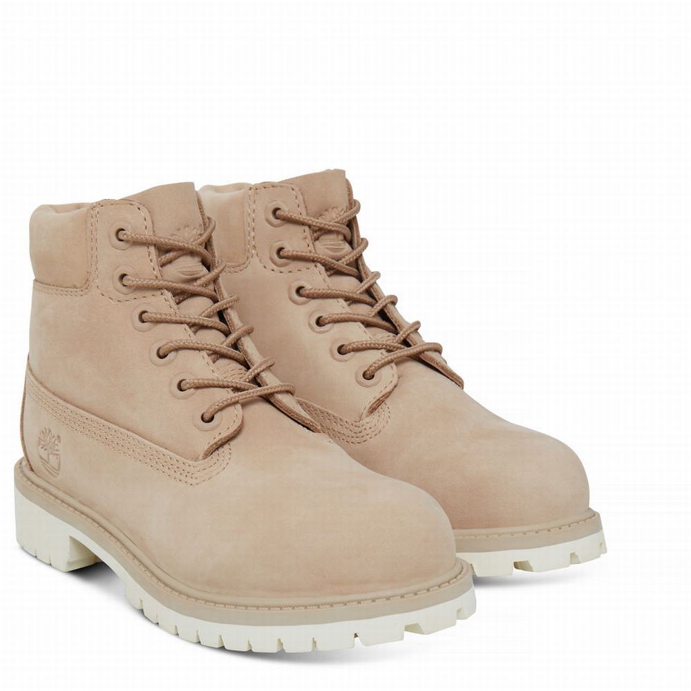 Dětské Zimní Boty Timberland Premium 6 Inch Světle Hnědé | TI78103-197