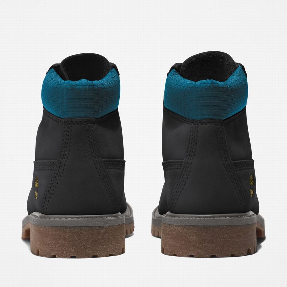 Dětské Zimní Boty Timberland Premium 6-Inch Waterproof Černé Blankyt | TI85402-156