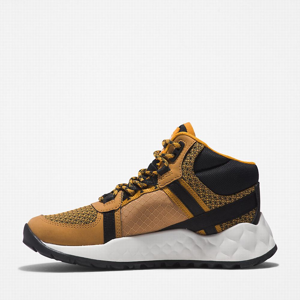 Dětské Zimní Boty Timberland Solar Wave LT Hiker Hnědé | TI71062-153