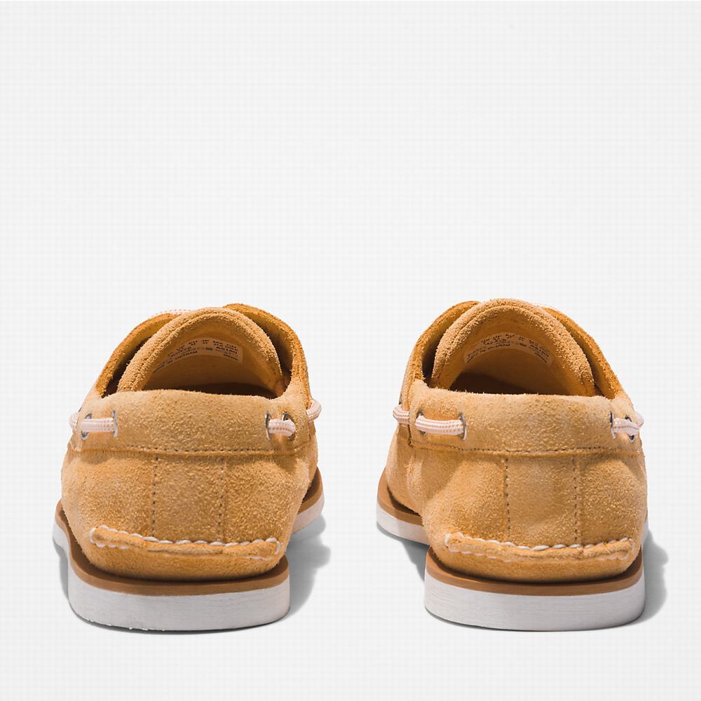 Pánské Boty Sebago Timberland 2-Eye Classic Oranžové | TI17369-587