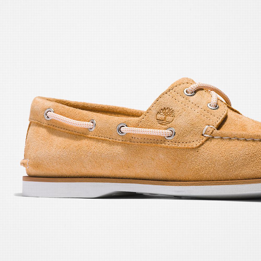 Pánské Boty Sebago Timberland 2-Eye Classic Oranžové | TI17369-587