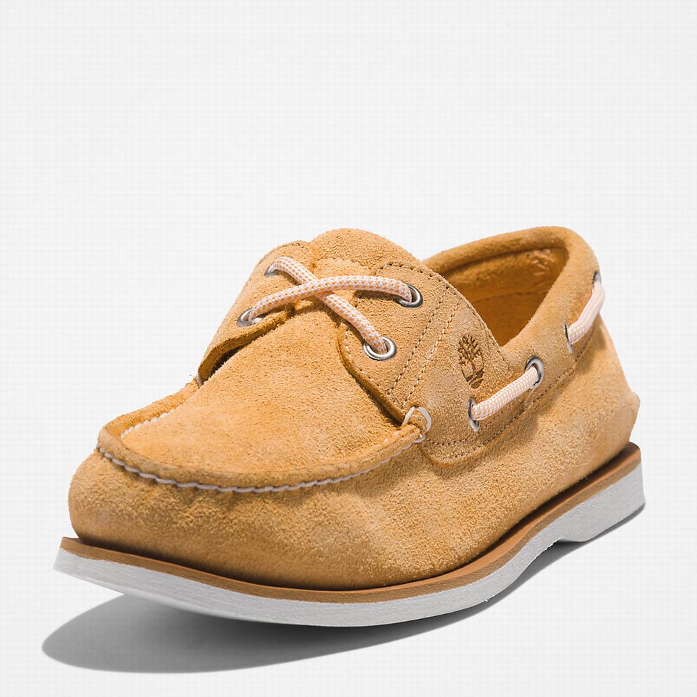 Pánské Boty Sebago Timberland 2-Eye Classic Oranžové | TI17369-587