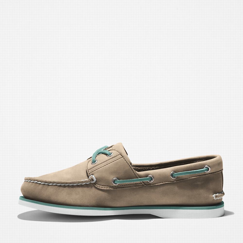 Pánské Boty Sebago Timberland 2-Eye Classic Béžový | TI31568-270