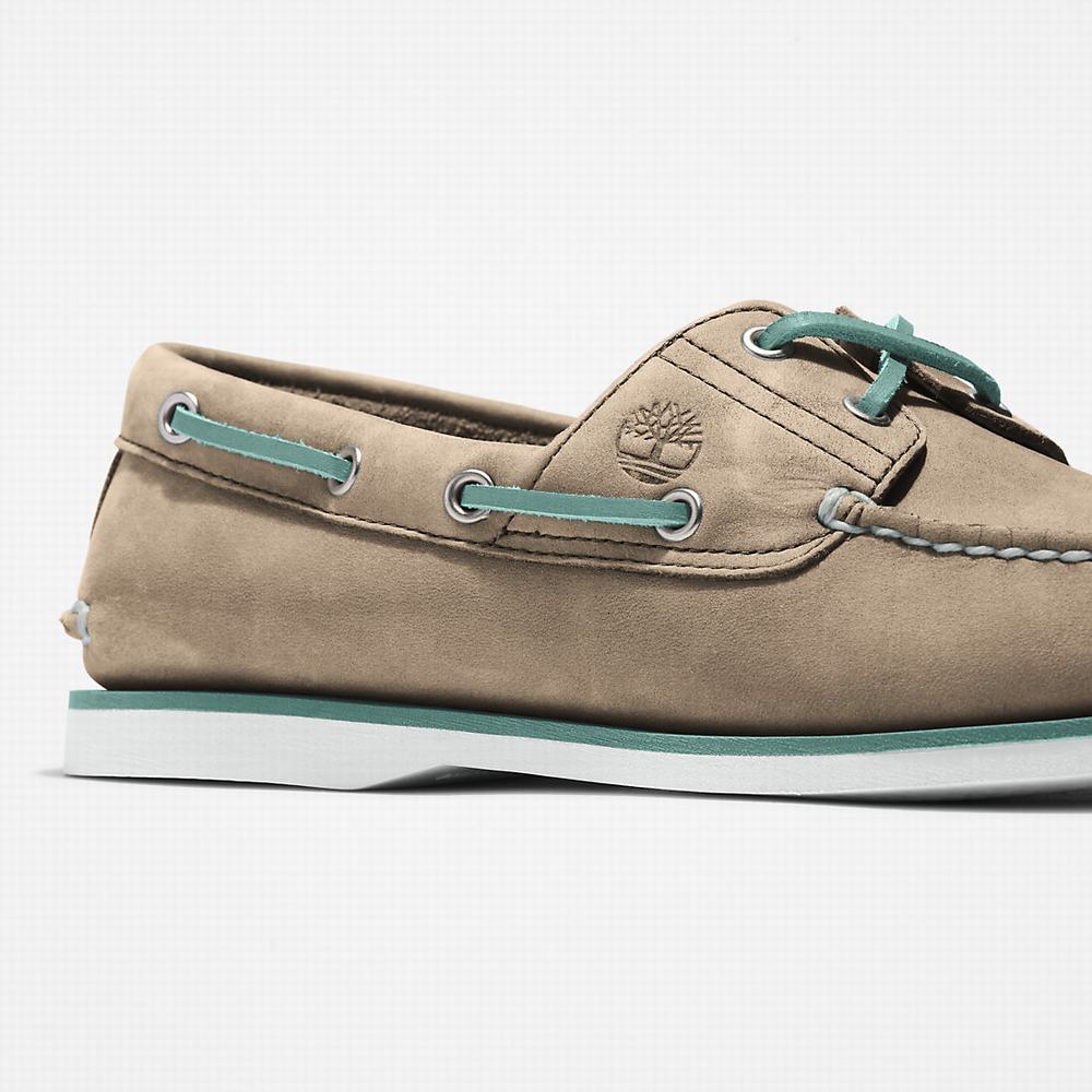 Pánské Boty Sebago Timberland 2-Eye Classic Béžový | TI31568-270