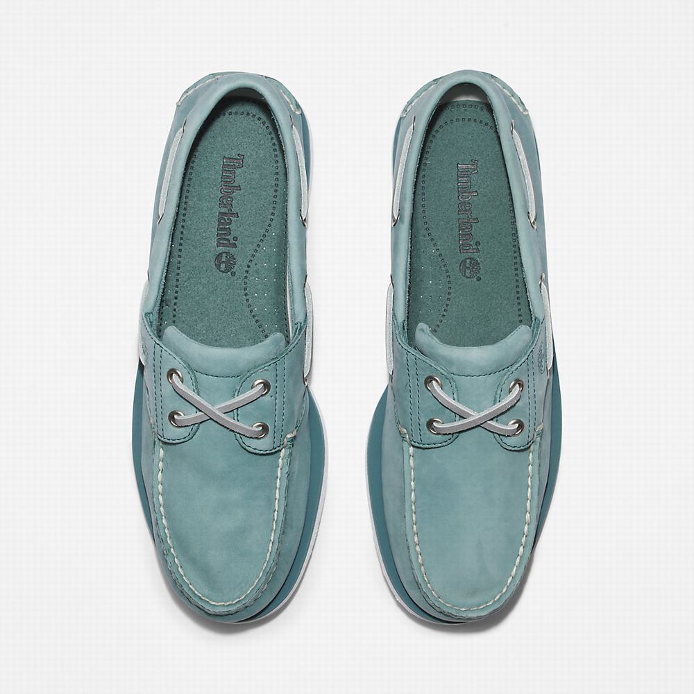 Pánské Boty Sebago Timberland 2-Eye Classic Světle Blankyt | TI59164-623