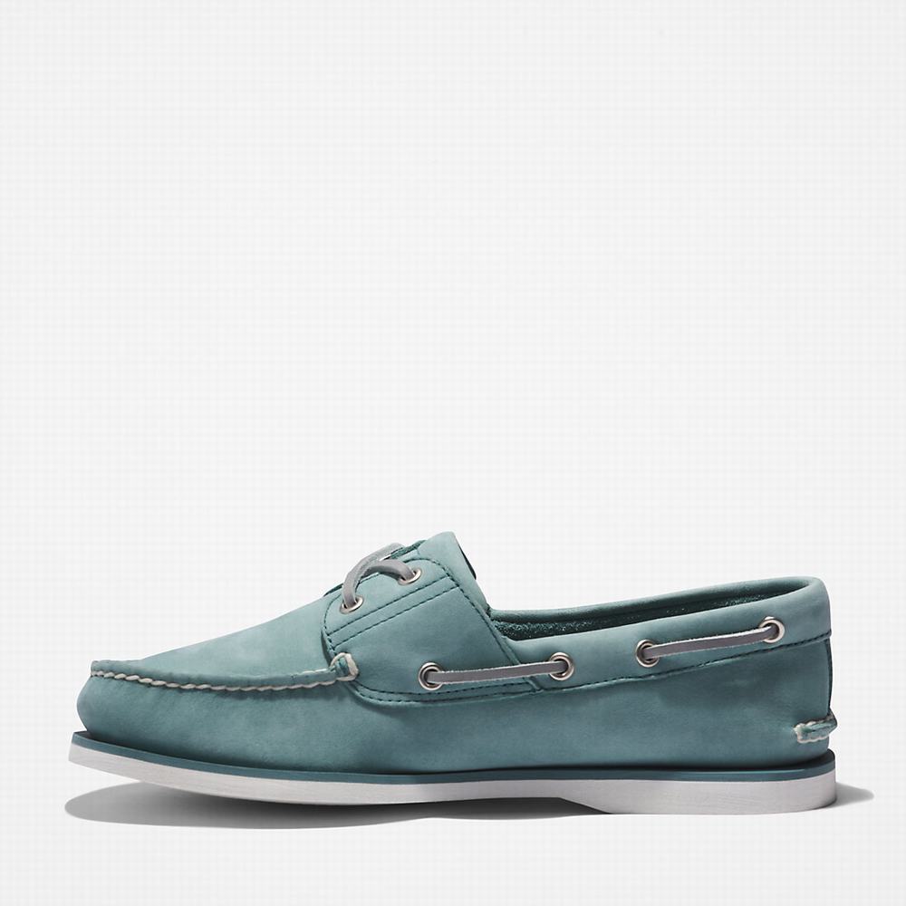 Pánské Boty Sebago Timberland 2-Eye Classic Světle Blankyt | TI59164-623