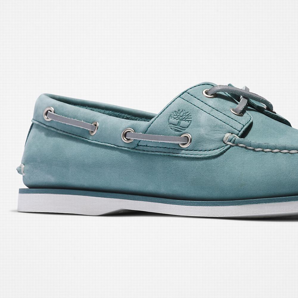 Pánské Boty Sebago Timberland 2-Eye Classic Světle Blankyt | TI59164-623