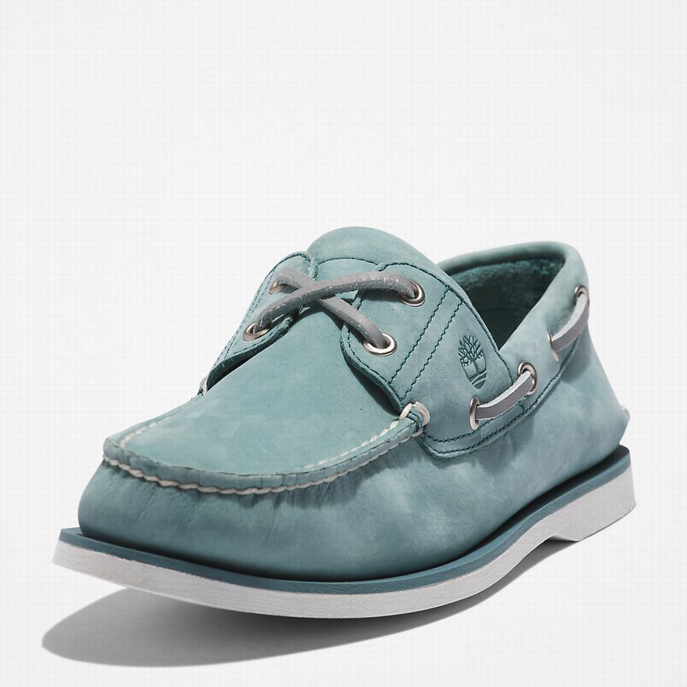 Pánské Boty Sebago Timberland 2-Eye Classic Světle Blankyt | TI59164-623
