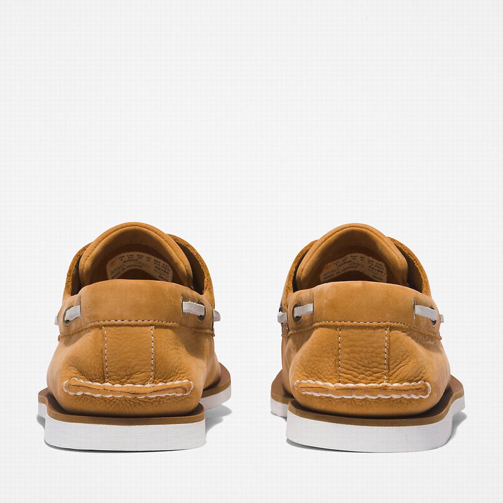 Pánské Boty Sebago Timberland 2-Eye Classic Světle Hnědé | TI78361-063