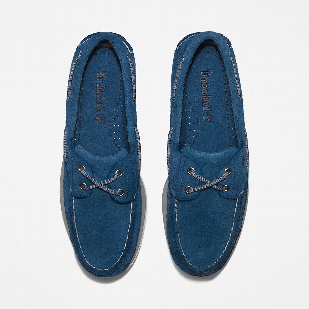 Pánské Boty Sebago Timberland 2-Eye Classic Tmavě Blankyt | TI80421-253