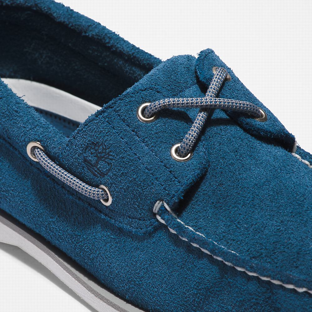 Pánské Boty Sebago Timberland 2-Eye Classic Tmavě Blankyt | TI80421-253
