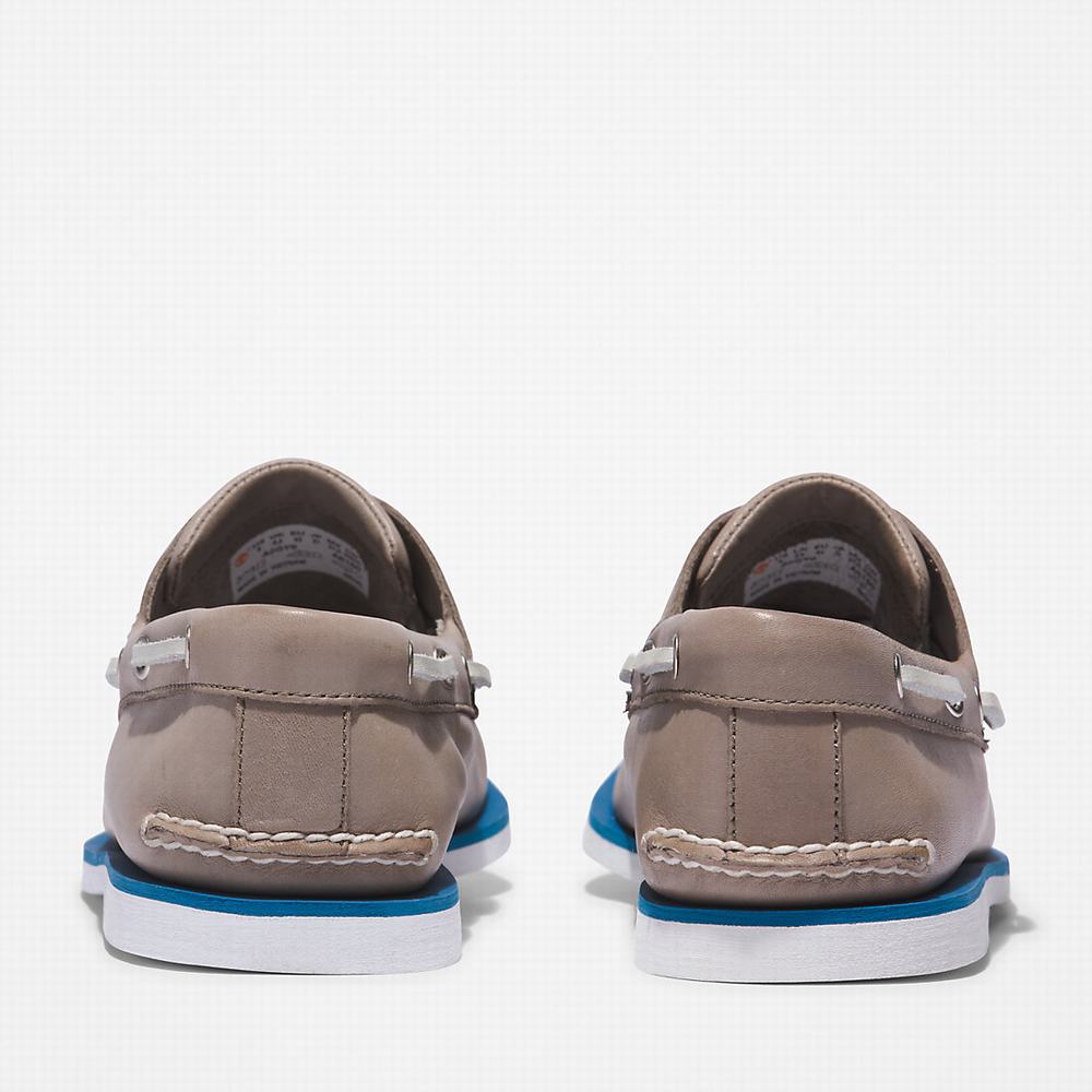 Pánské Boty Sebago Timberland 2-Eye Classic Šedé | TI82196-653