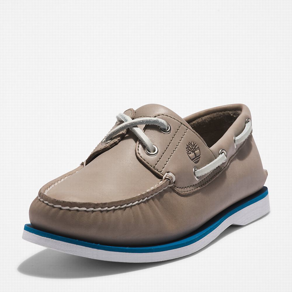 Pánské Boty Sebago Timberland 2-Eye Classic Šedé | TI82196-653