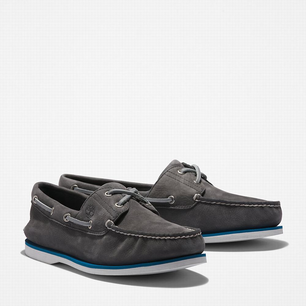 Pánské Boty Sebago Timberland 2-Eye Classic Tmavě Šedé | TI91708-306
