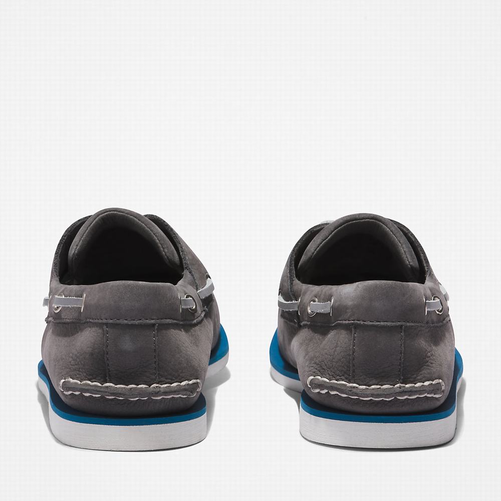 Pánské Boty Sebago Timberland 2-Eye Classic Tmavě Šedé | TI91708-306