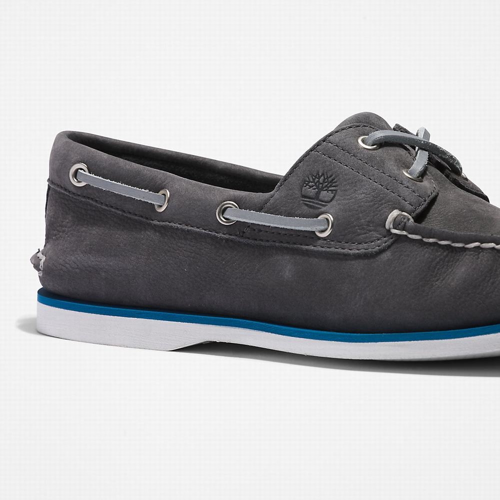 Pánské Boty Sebago Timberland 2-Eye Classic Tmavě Šedé | TI91708-306
