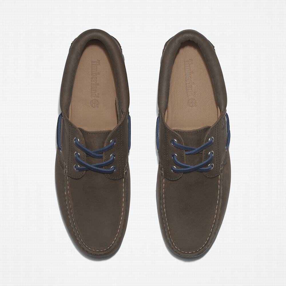 Pánské Boty Sebago Timberland 3-Eye Lug Handsewn Zelene | TI46573-517