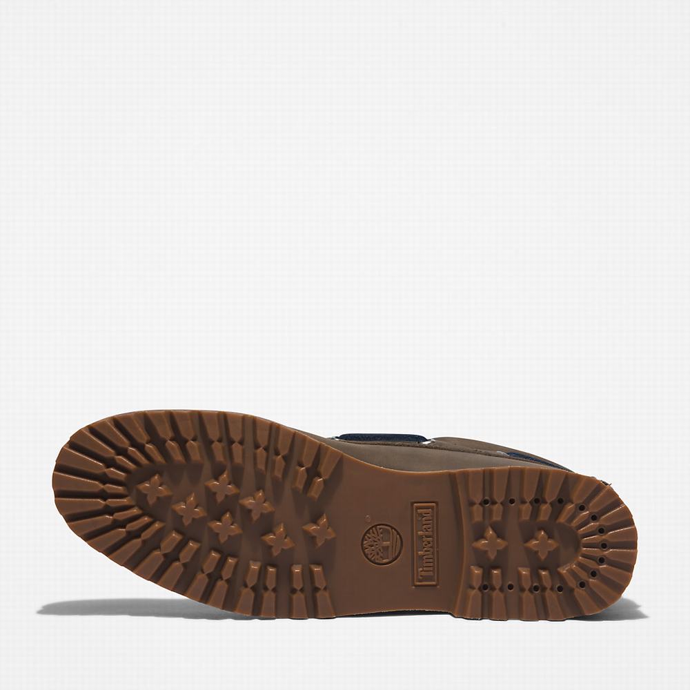 Pánské Boty Sebago Timberland 3-Eye Lug Handsewn Zelene | TI46573-517