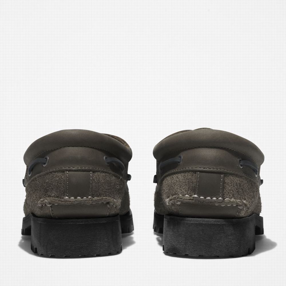 Pánské Boty Sebago Timberland 3-Eye Lug Handsewn Šedé | TI65140-340