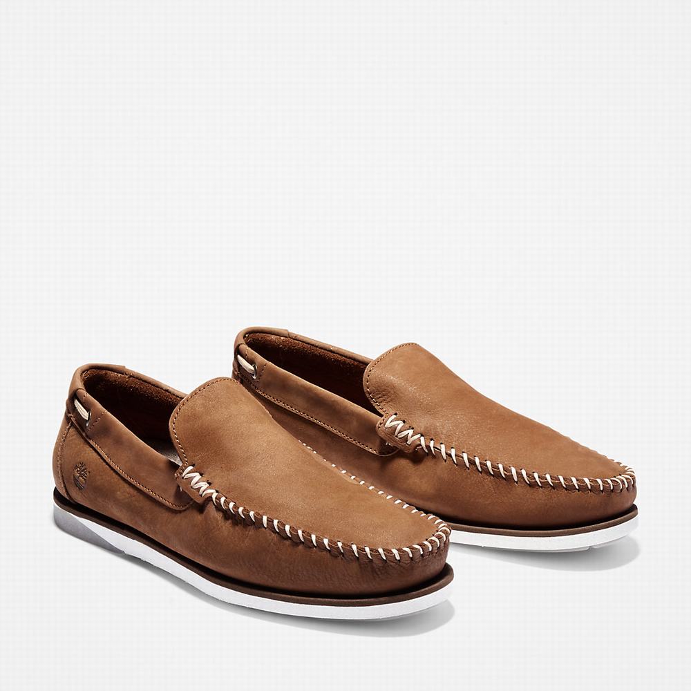 Pánské Boty Sebago Timberland Atlantis Break Venetian Shoe Světle Hnědé | TI64391-640