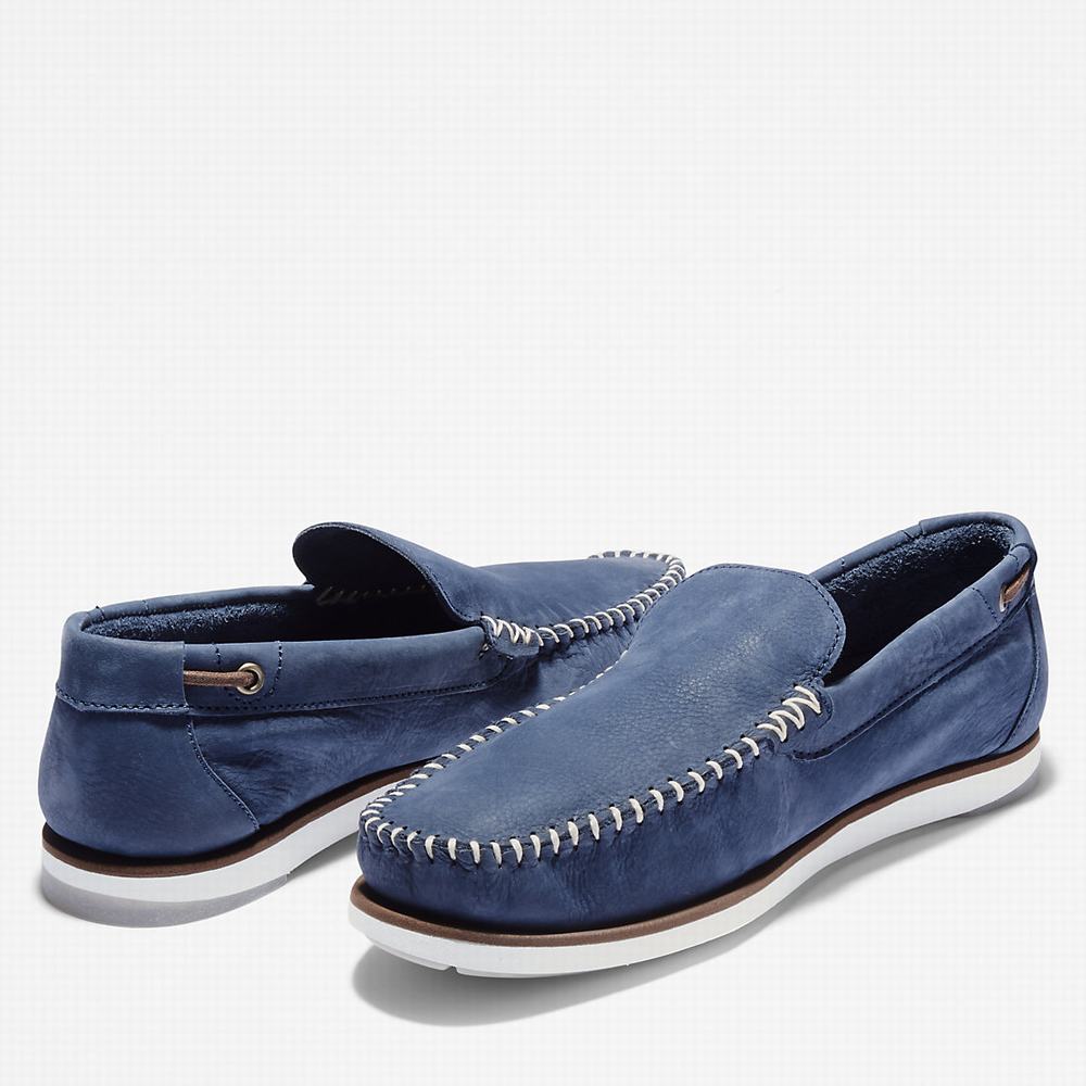 Pánské Boty Sebago Timberland Atlantis Break Venetian Shoe Tmavě Blankyt | TI97486-834