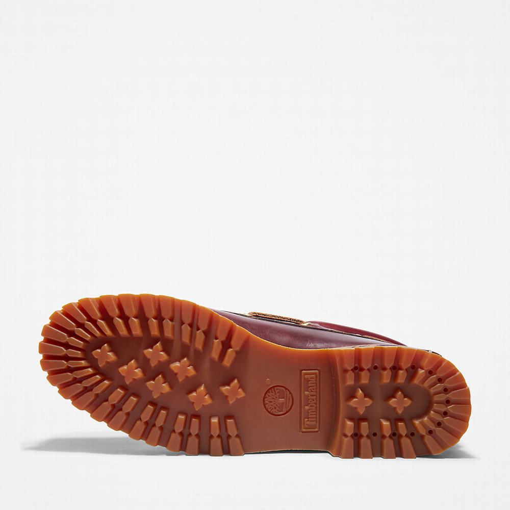 Pánské Boty Sebago Timberland Authentic 3-Eye Vínové | TI56730-289