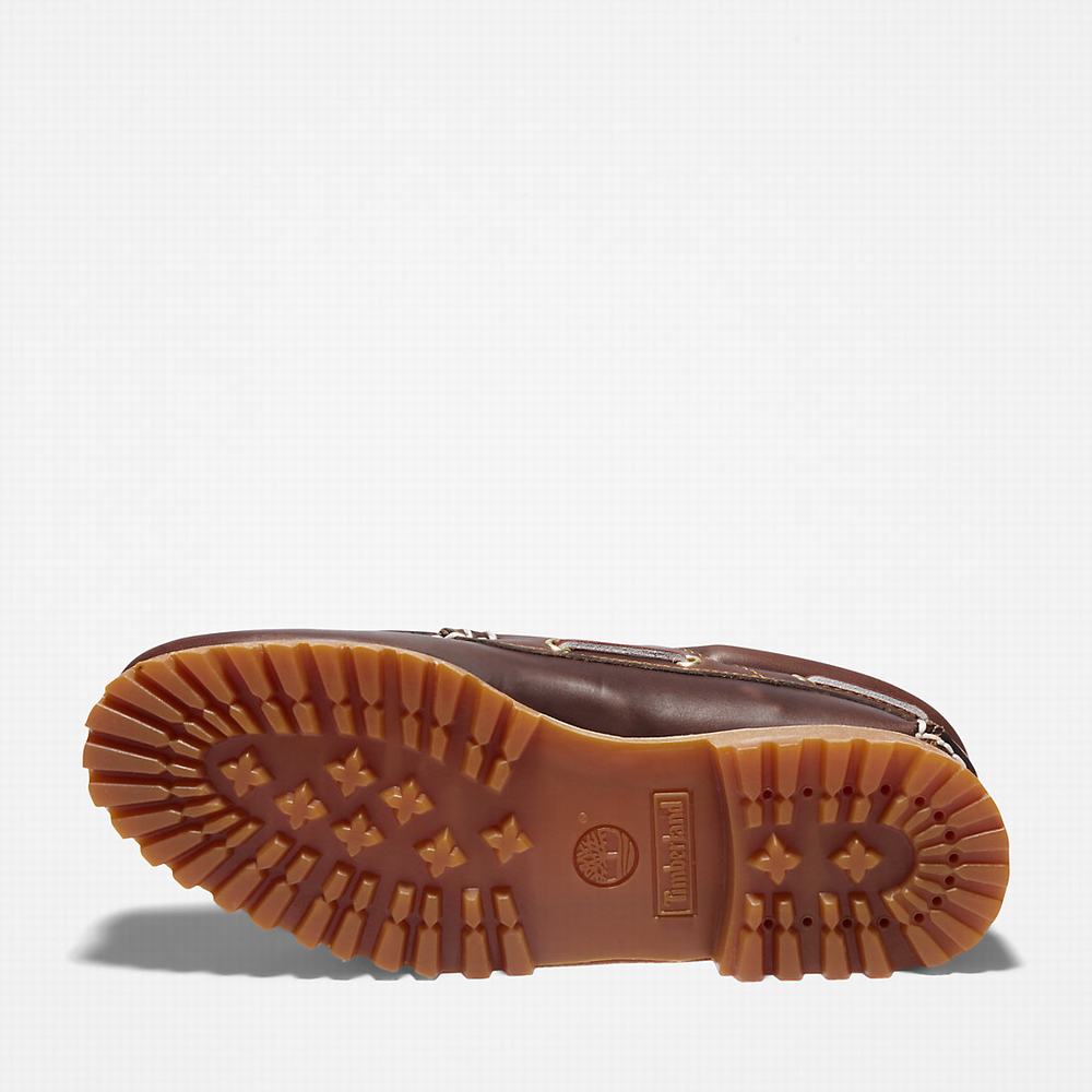 Pánské Boty Sebago Timberland Authentic 3-Eye Hnědé | TI95341-671
