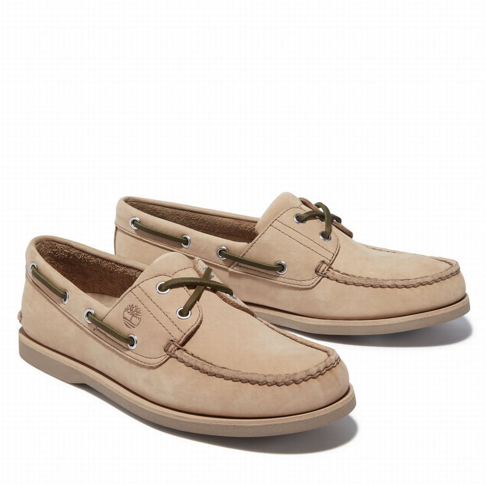 Pánské Boty Sebago Timberland Classic Béžový | TI21389-725