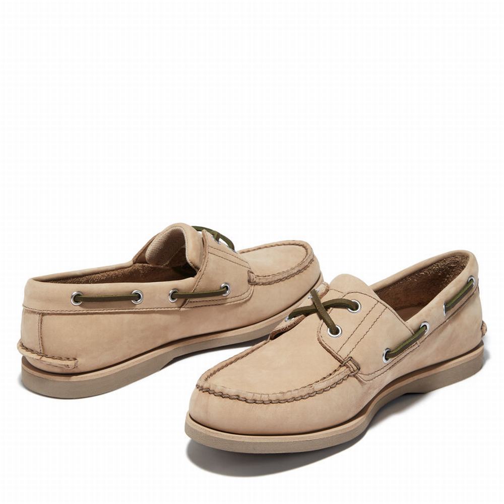 Pánské Boty Sebago Timberland Classic Béžový | TI21389-725