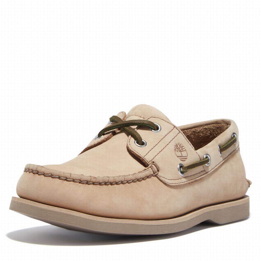 Pánské Boty Sebago Timberland Classic Béžový | TI21389-725
