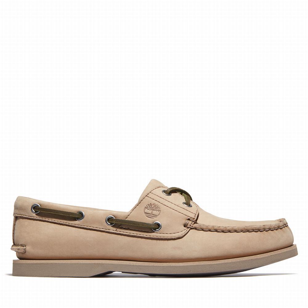 Pánské Boty Sebago Timberland Classic Béžový | TI21389-725
