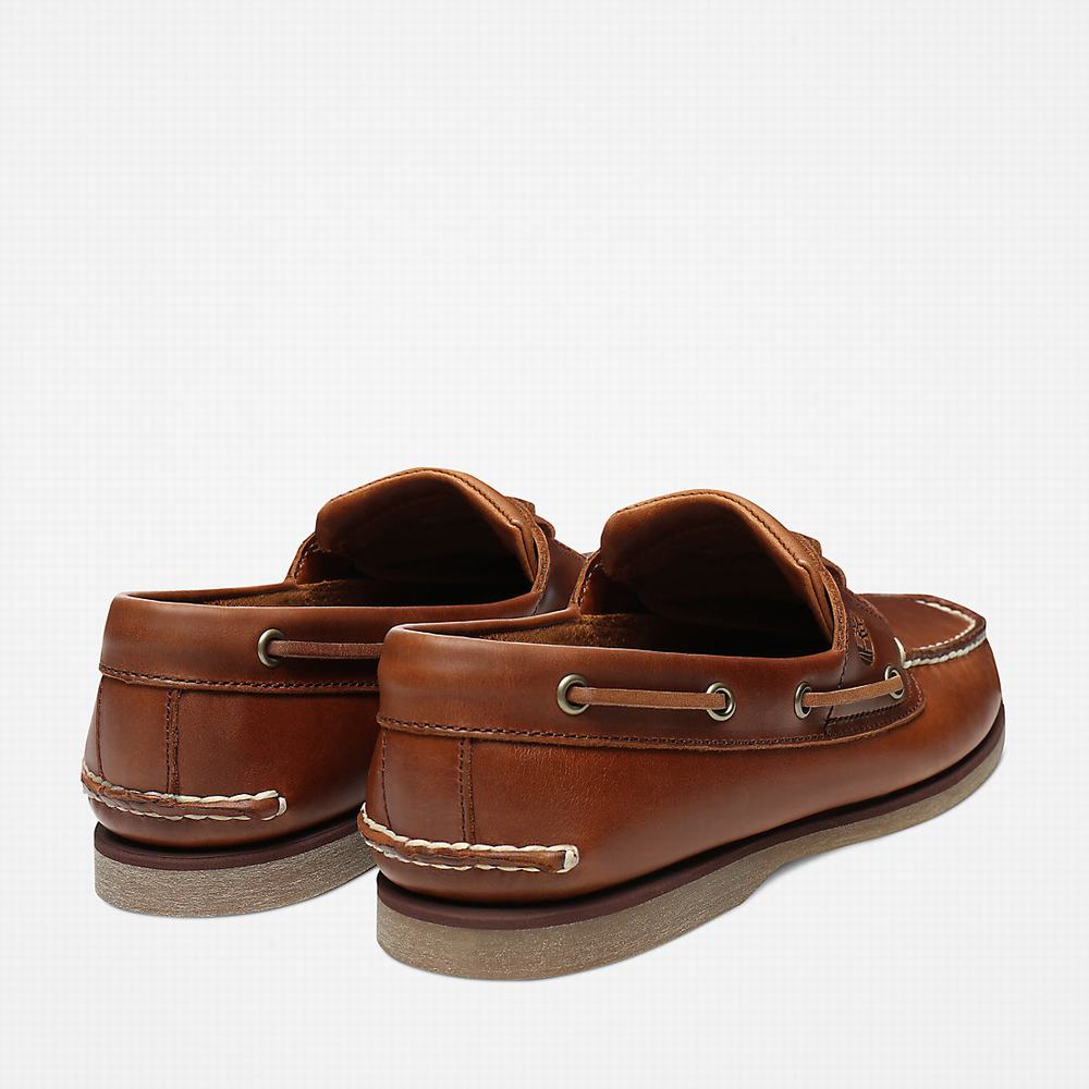 Pánské Boty Sebago Timberland Classic Full-grain Světle Hnědé | TI04639-489