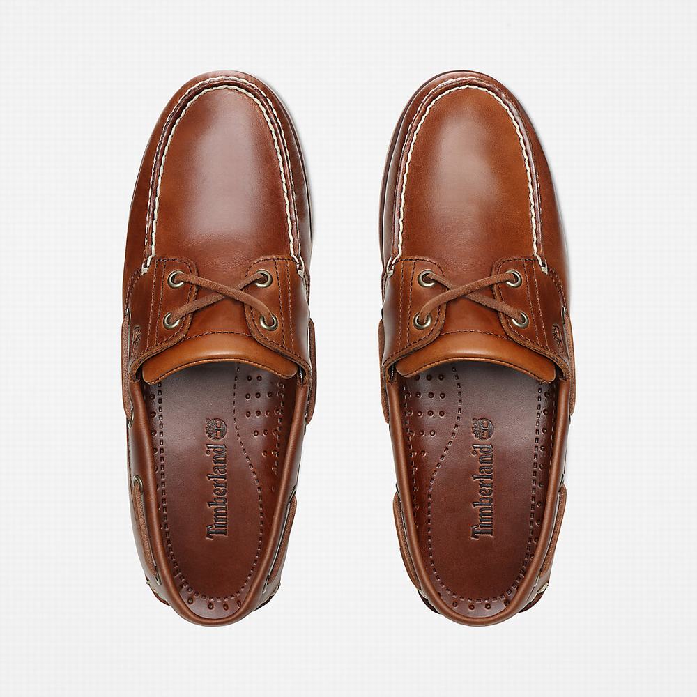 Pánské Boty Sebago Timberland Classic Full-grain Světle Hnědé | TI04639-489