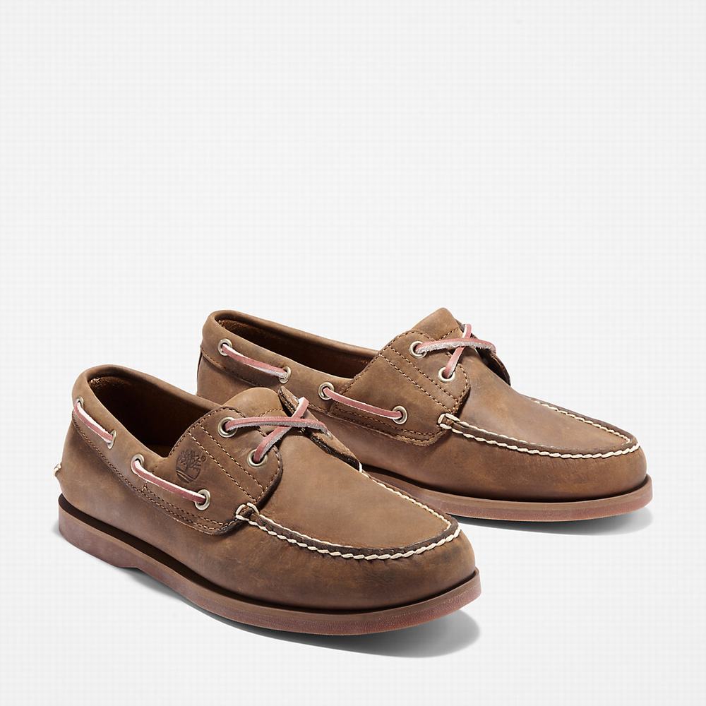 Pánské Boty Sebago Timberland Classic Hnědé | TI82374-478